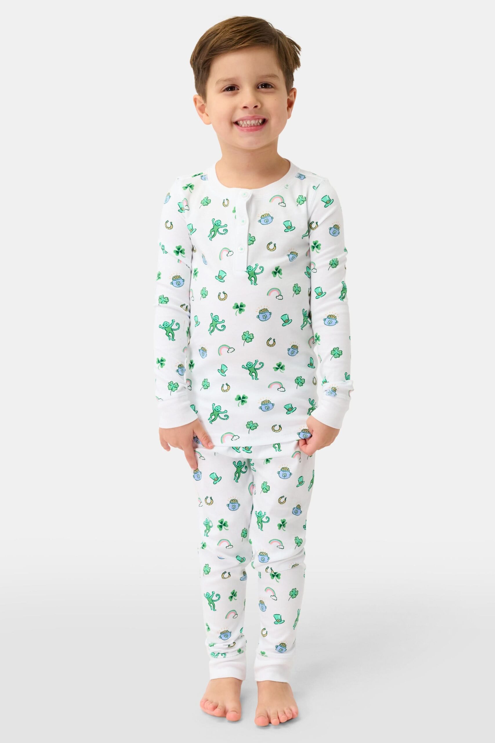 38_ROLLER-RABBIT-CHD-KIDS-LUCK-O_-THE-MONKEY-PAJAMAS-GREEN_2083